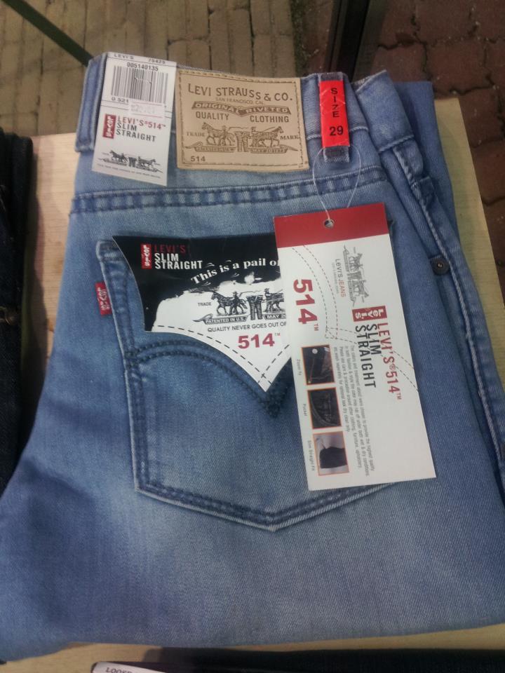 Pembekal seluar online jeans levis original